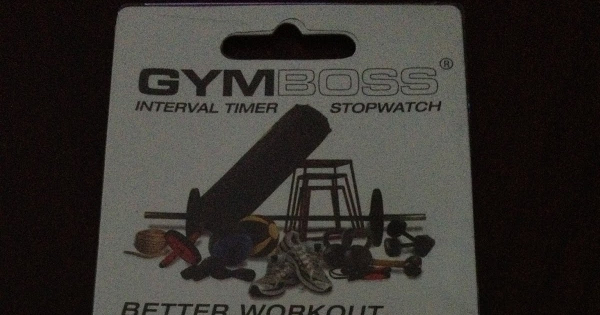 Trimarni Coaching and Nutrition : GYMBOSS Interval Timer: Product Review